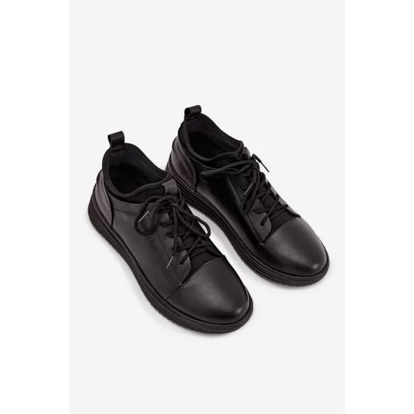  Pantofi pentru bărbați LEE COOPER LCJ-26-33-3964 NEGRU 