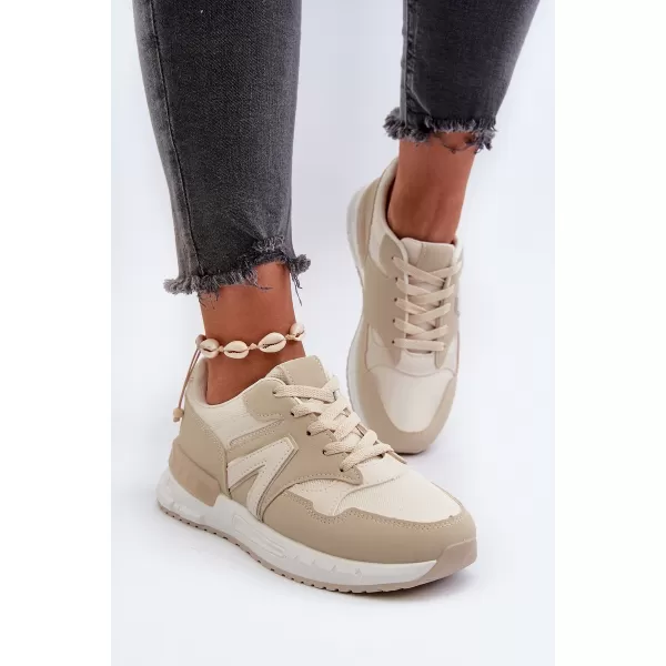  Adidași de damă BOTO VINELLI 31355 BEJ 