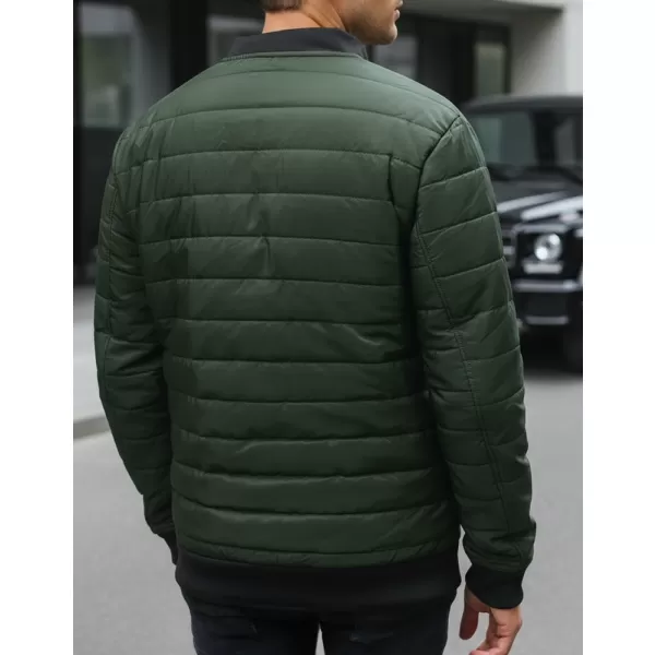  Jachetă pentru bărbați DSTREET TX2211A VERDE 