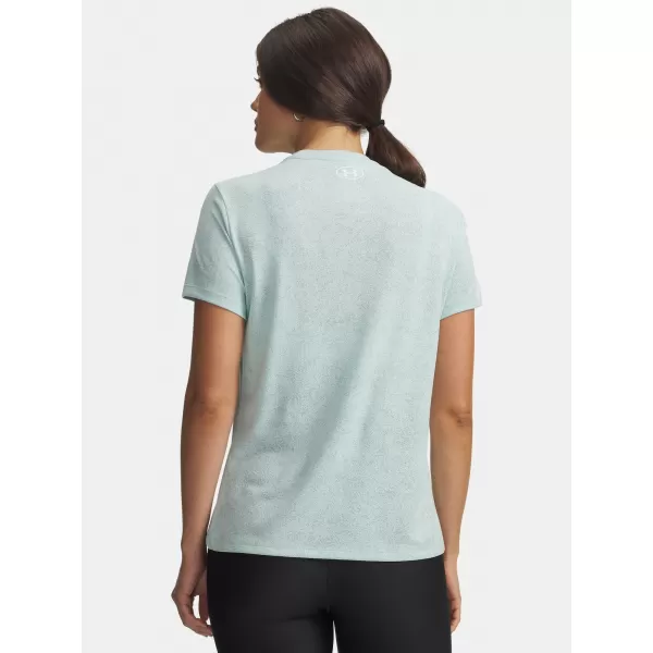  Tricou pentru femei UNDER ARMOUR TECH PIXELATE SSC 6012302-703 VERDE 