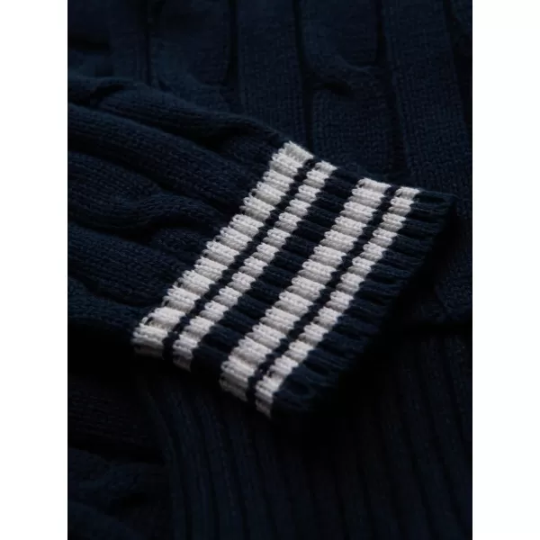  Cardigan pentru bărbați OMBRE OM-SWCD-0152 ALBASTRU MARIN 
