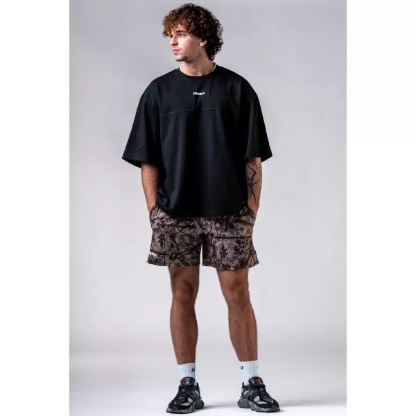  Pantaloni scurți de antrenament POWER 902 LIGHT BROWN CAMO Nebbia 