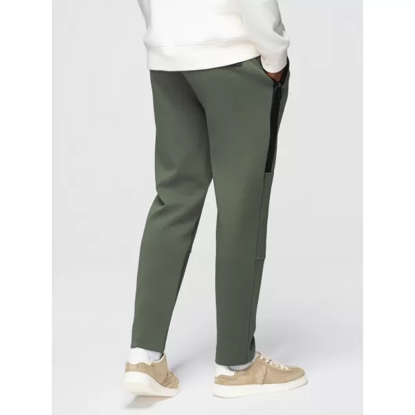  Pantaloni de trening pentru bărbați OMBRE OM-PASK-0281 VERDE MĂSLINIU ÎNCHIS 