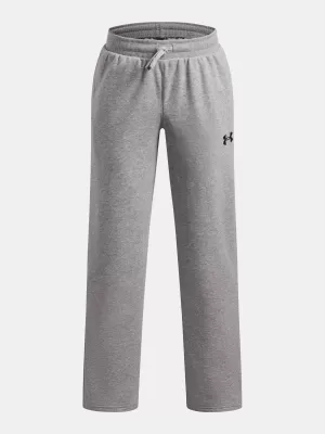 Pantaloni sport pentru băieți UNDER ARMOUR UA RIVAL LW PANT 6009318-011 GRI
