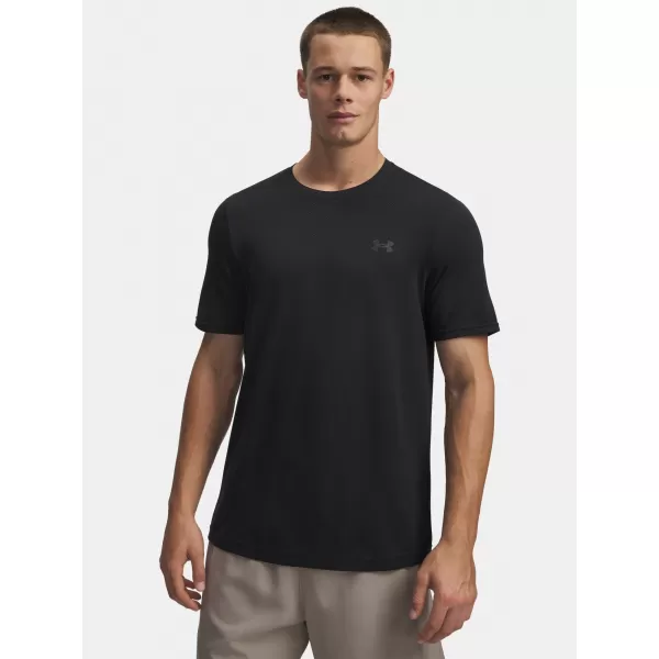  Tricou bărbați VANISH SEAMLESS NOVELTY SS 6010603-001 NEGRU Under Armour 