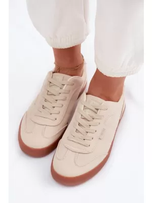 Adidasi de dama BIG STAR TT274358 BEI Pantofi Big Star