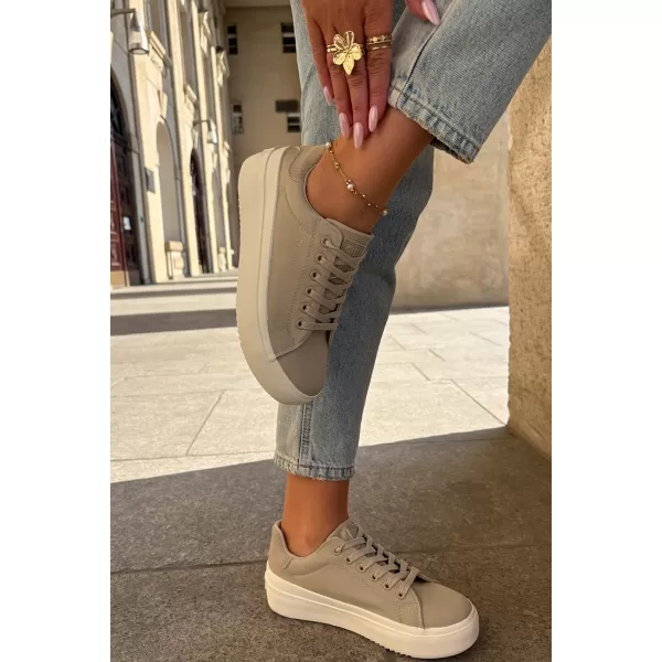  Adidasi de dama BIG STAR RR274465 BEI Pantofi Big Star 
