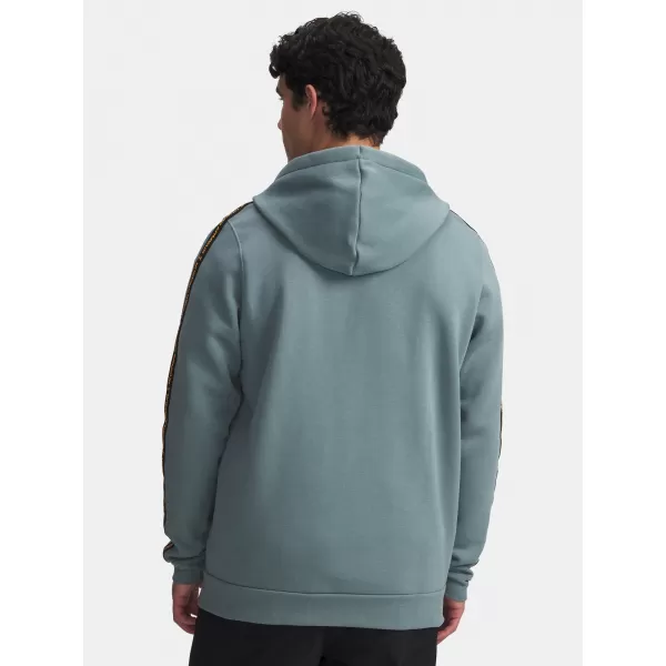  Hanorac pentru bărbați UNDER ARMOUR UA ICON FLEECE FZ TAPING 1390298-587 ALBASTRU 