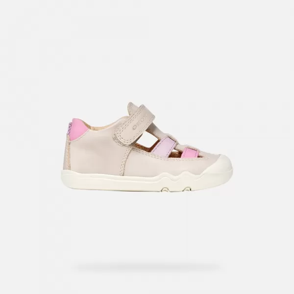  Adidași pentru fete GEOX STEPPIEUP B5563A000CLC0175 ROZ 
