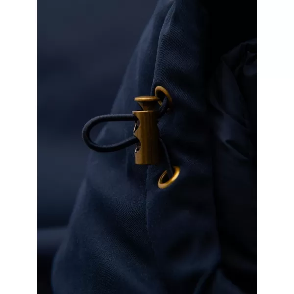  Parka pentru bărbați OMBRE OM-JAPJ-0287 ALBASTRU MARIN 
