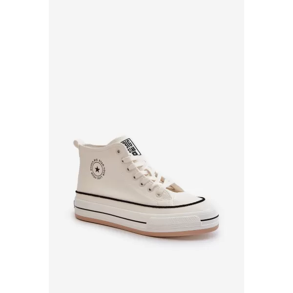  Adidași de damă BIG STAR OO274061 WHITE Pantofi Big Star 