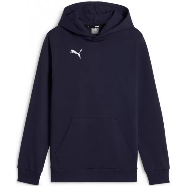  Hanorac pentru copii PUMA TEAMGOAL CASUALS HOODY JR 658619-06 PUMA NAVY/PUMA ALB 