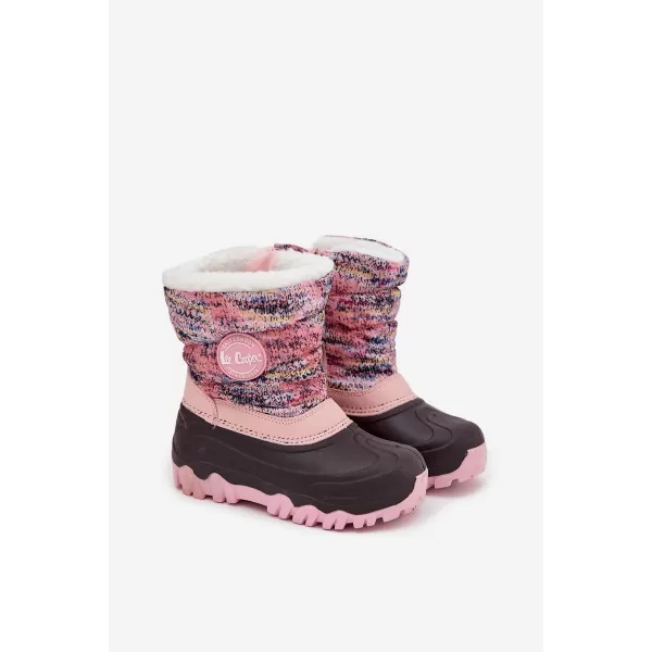  Pantofi de iarna pentru copii LEE COOPER LCJ-25-10-3770 ROZ 