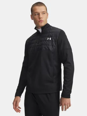 Hanorac pentru bărbați UNDER ARMOUR UA ARMOUR FLC PRO UTILITY QZ 6005688-001 NEGRU