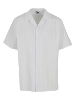 Cămașă pentru bărbați URBAN CLASSICS TB7569 ALB