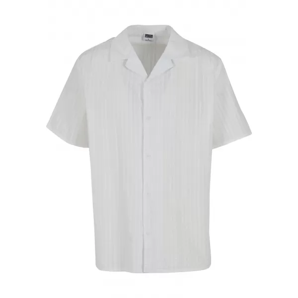  Cămașă pentru bărbați URBAN CLASSICS TB7569 ALB 