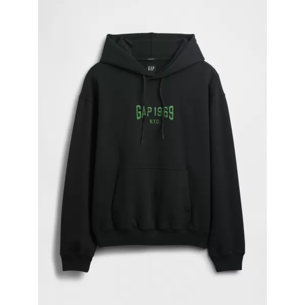  Hanorac pentru bărbați GAP LOGO PULLOVER HOODIE 821291-03 NOAPTE FĂRĂ LUNĂ 