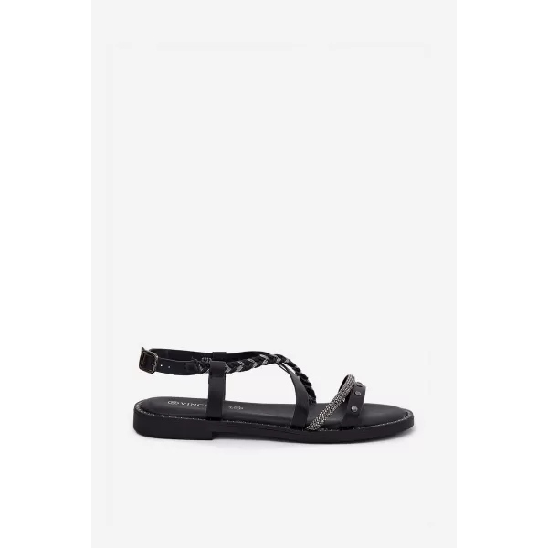  Sandale de dama VINCEZA 17379 NEGRU 