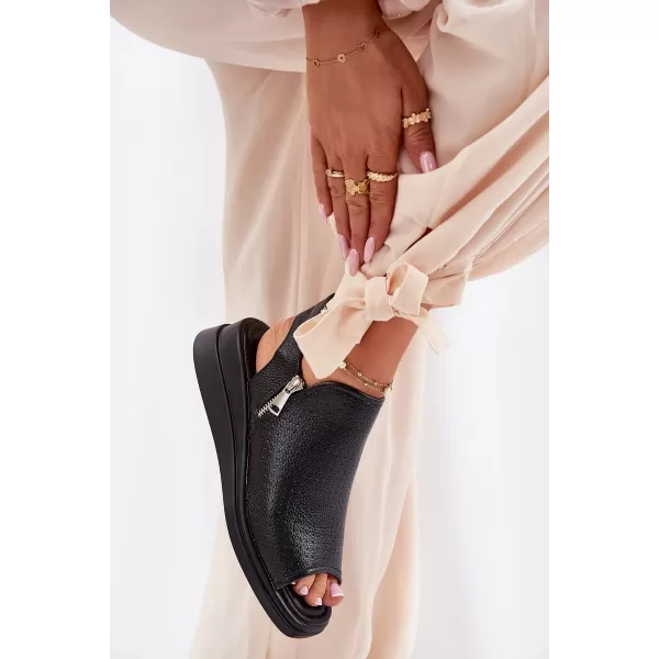  Sandale de dama BOTO MEVINETTE 36864 NEGRU 