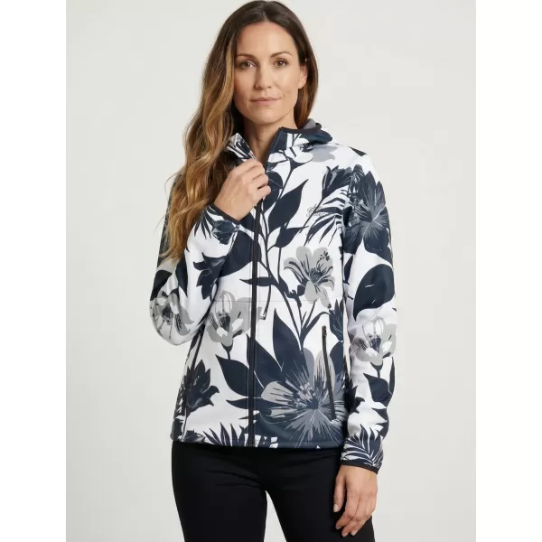  Jachetă softshell premium pentru femei ALTISPORT VOJ/ALW115JACK01 NEGRU/ALB 