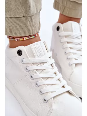 Adidași de damă BIG STAR LL274002 WHITE Pantofi Big Star