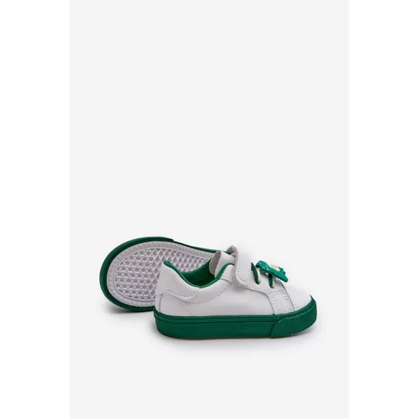  Adidași pentru copii BOTO PENNYN 32801 ALB/VERDE 