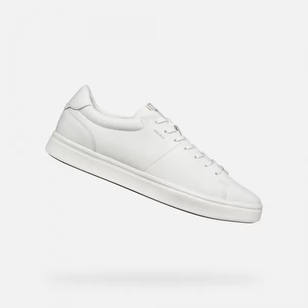  Adidași pentru bărbați GEOX BALTMOORE G014606 ALB 