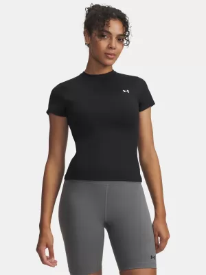 Tricou pentru femei UNDER ARMOUR MOTION FITTED SS EMEA 6012291-001 NEGRU