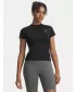 Tricou pentru femei UNDER ARMOUR MOTION FITTED SS EMEA 6012291-001 NEGRU