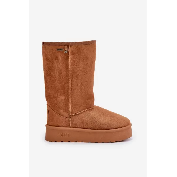  Pantofi de damă BIG STAR OO274893 MARO/BEJ Pantofi Big Star 