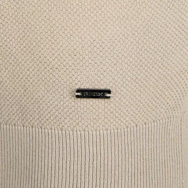  Tricou pentru bărbați GEOX KNIT G012316 BEJ 