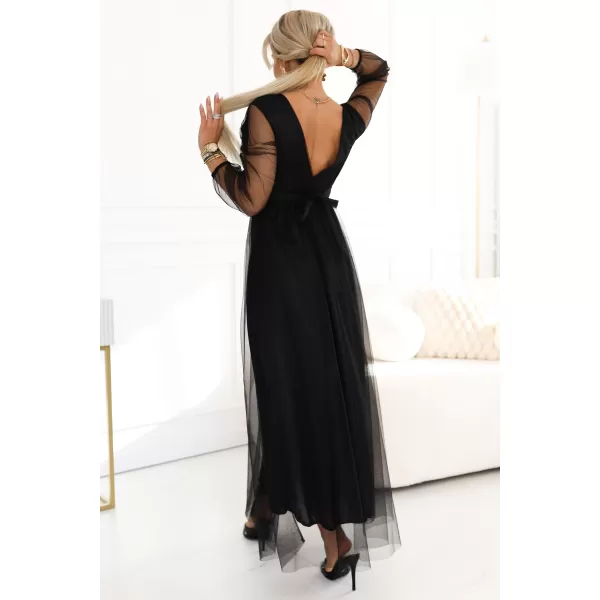  Rochie NUMOCO 664-3 NEGRU 