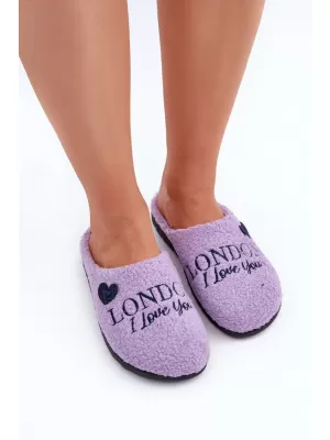 Papuci de damă INBLU ET000027 VIOLET
