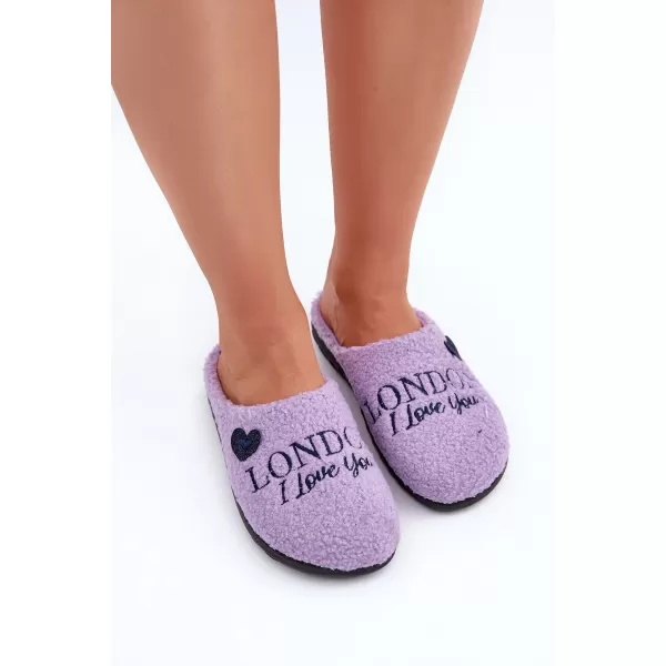  Papuci de damă INBLU ET000027 VIOLET 