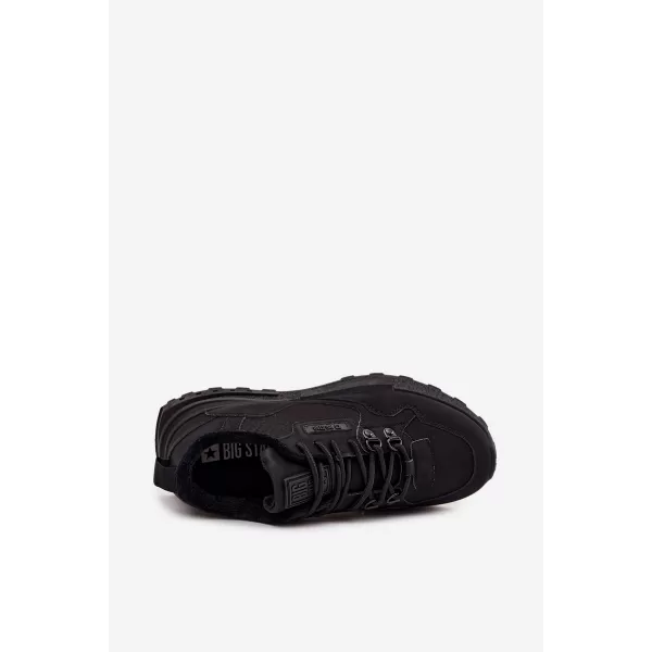  Pantofi bărbați BIG STAR SS174411 NEGRI Pantofi Big Star 