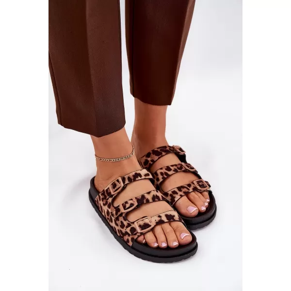  Papuci de damă BOTO ULIRI 36081 LEOPARD 