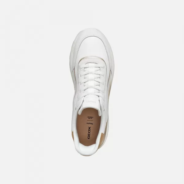  Adidași de damă GEOX SPHERICA PLUS FAST IN G012959 ALB 