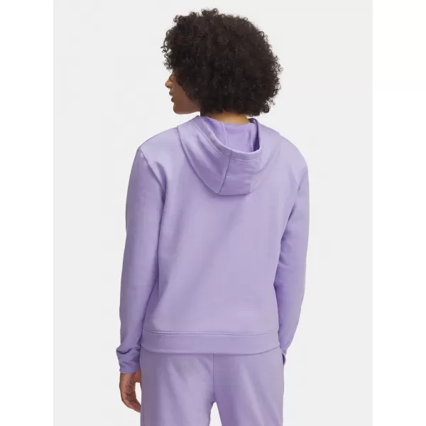  Hanorac de dama UNDER ARMOUR UA RIVAL TERRY HOODIE 6005511-538 VIOLET 