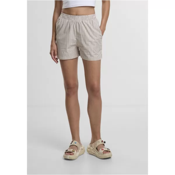  Pantaloni scurți de damă URBAN CLASSICS TB6845 NOR/ALB 