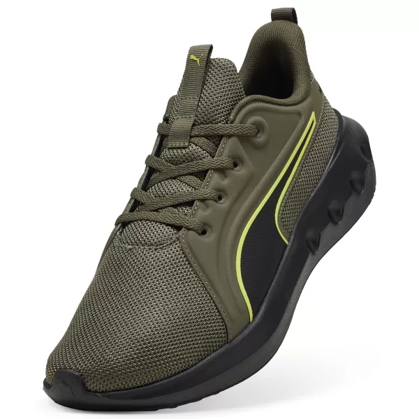  Cizme PUMA SOFTRIDE CARSON 310154_22 VERDE LODEN/NEGRU/LUX LIME 