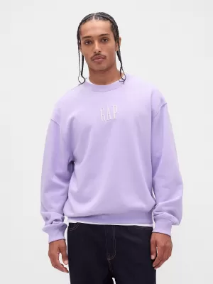 Hanorac pentru bărbați GAP LOGO SWEATSHIRT 821273-07 ORHIDEE