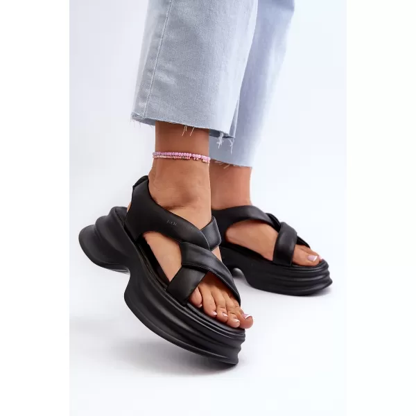  Sandale de dama ZAZOO 2743 NEGRU 