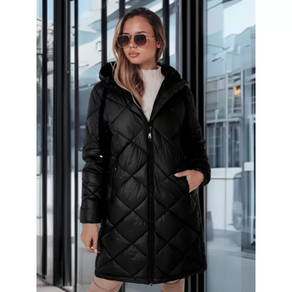  Geaca de dama DSTREET TY4988 NEGRU 