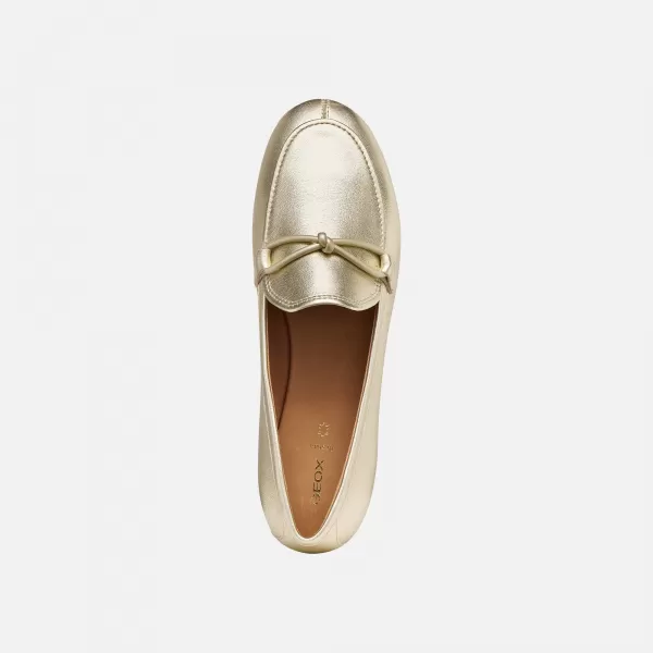  Mocasini de dama GEOX NEW PALMARIA G012922 DE AUR 
