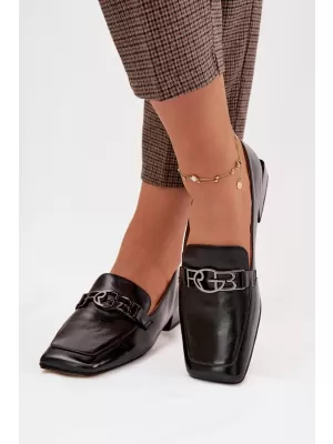 Mocasini de dama D&A CR61-3125 NEGRU
