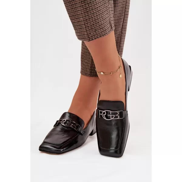  Mocasini de dama D&A CR61-3125 NEGRU 