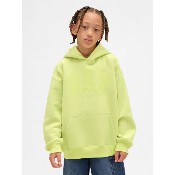  Hanorac pentru copii GAP RELAXED HOODIE PULLOVER 846224-02 LĂMÂIE 
