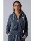 Hanorac cu fermoar POWER 895 GREY Nebbia