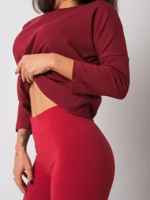 Bluza de dama BASIC FEEL GOOD RV-BZ-4691.43P BURGUNDIA