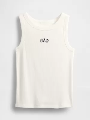 Maiou pentru copii GAP LOGO TANK 771346-02 NOU ALB